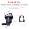 Windshield Washer Nozzles Kit, Replacement for 08-12 Jeep Liberty, 06-10