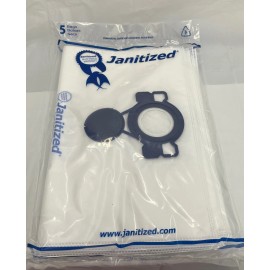 For Nilfisk Nilfisk Aero 4-Ply High Efficiency Micro Filter Bags (5-Pack) fit Aero 21 Vacuum