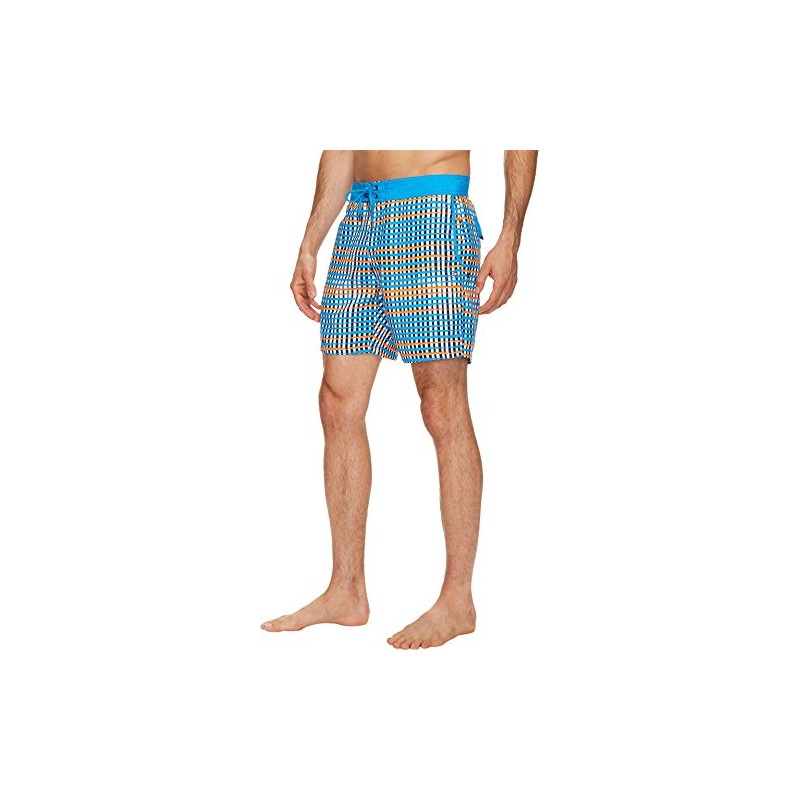 Mr. Swim Bañador para Hombre con Estampado Tejido, Azul, (Sky
