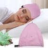 Castor Oil Pack Wrap for Head,Elastic and Reusable Head mask