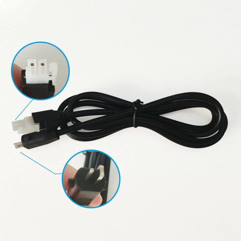 Tempur-pedic Ergo Ease Input Power Cord Cable Power Prong and