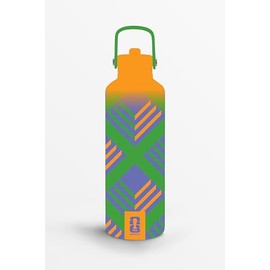 Botella Oficial FIFA World Cup 2026 |DRIB City Pattern de Acero Inoxidable 700 ml – Aislamiento Doble al Vacío, a Prueba de Fugas, Sin BPA, Tapa con P
