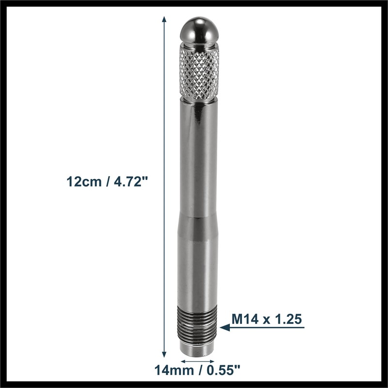 Hihaha 2pcs Car Wheel Hanger Alignment Pin Tire Stud M14x1.25