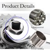GXGM Pack of 2 Bicycle Cassette Tool, Sprocket Puller Accessories