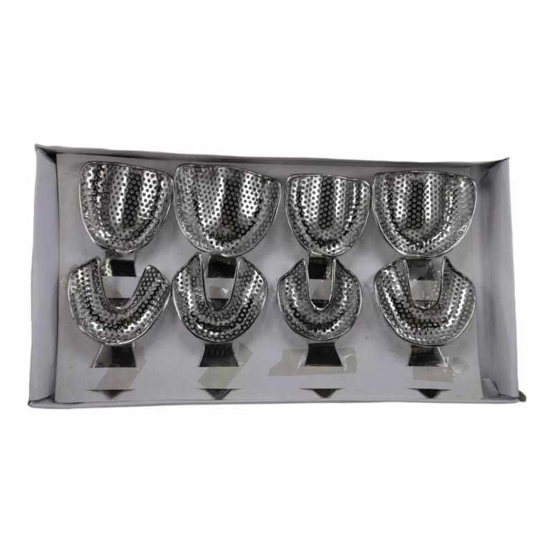 TBS Cucharilla Perforada Desdentada Estilo Coe 8 Pza Tbs