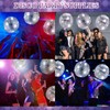 Honoson 12 Pcs 32 Inch Extra Large Disco Ball Balloons