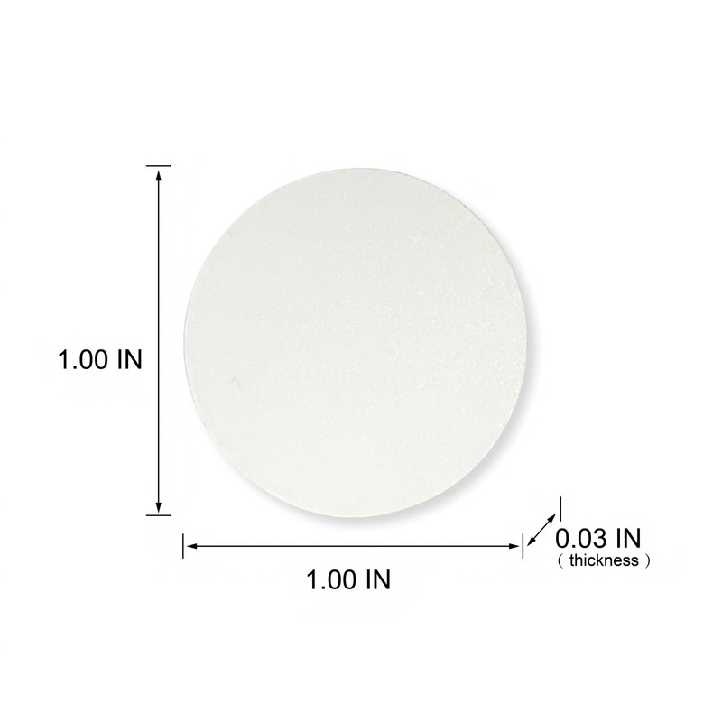 6 pcs rewritable T5577 Round Coin-Shaped Card Stickers, Diameter 30mm,