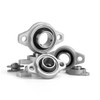 HiPicco Pillow Block Bearing, 4Pcs KPL001 Flange Mounted Pillow Bearings