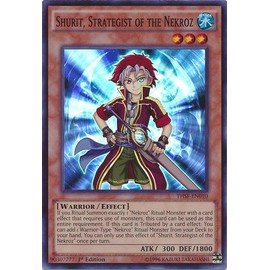 Yu-Gi-Oh! - Shurit, Strategist of the Nekroz (THSF-EN010) - The Secret Forces - 1st Edition - Super Rare