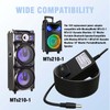 15V Power Supply Compatible with Moukey Karaoke Machine for MTs10-1