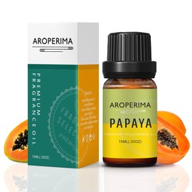 AROPERIMA Papaya Fragrance Oil, Premium Grade Scented Oil for Aroma Diffusers, Perfume, Candle and Soap Making - 10ml