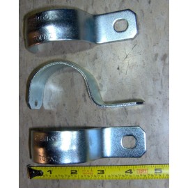 Topaz 2" One Hole Metal Steel STRAPS 3 count 2" Conduit Electrical Strap EMT TOPAZ 516
