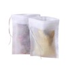 Pack Of 100 Empty Drawstring Tea Bags Convenient And Brewing