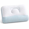 Contoured Bed Pillow for Neck Support – Washable Microfiber-Filled Pillow
