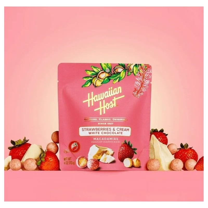 Strawberries & Cream Paradise Collection Large Bag