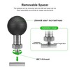 FANAUE Track Ball with T-Bolt Attachment 1 inch Ball Head