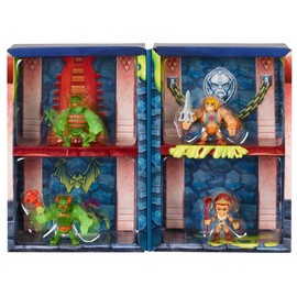 Mattel Masters of The Universe Eternia He-Man Minis Slime Pit Collector Set of 4 Figures