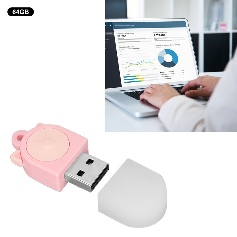 Cat Ear U Disk Mini Cute Gifts Innovative Cartoon USB2.0