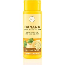 Anyeluz Banana Leave-In Styling Cream - Leave-In Conditioner for Frizz Control and Shine, Strengthens and Smooths Hair
