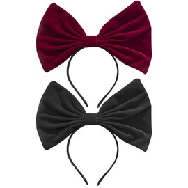 2 Pieces Of Velvet Headbands, Bow Headbands, Cute Women'S Headbands, Hair Accessories, Clothing Accessories