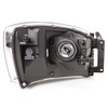 HEADLIGHTSDEPOT Chrome Housing Halogen Headlight Compatible with Dodge Ram 1500