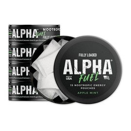 Fully Loaded Nootropic Pouches (Winter) - Energizer with Caffeine, GPC, Tyrosine, Taurine, Guarana and more, Mint Fuel 1, 5, 15 Tablets / 완전 적재 누트로픽 파우치(겨울 ) - 카페인 GPC 티로신 타우린 과라나 등이 함유된 에너, Mint Fuel 1, 5개, 15정