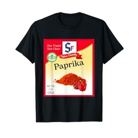 Paprika Condiment Costume Holiday Spice Group Costumes T-Shirt