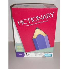 Pictionary The Game of Quick Draw Adult Version