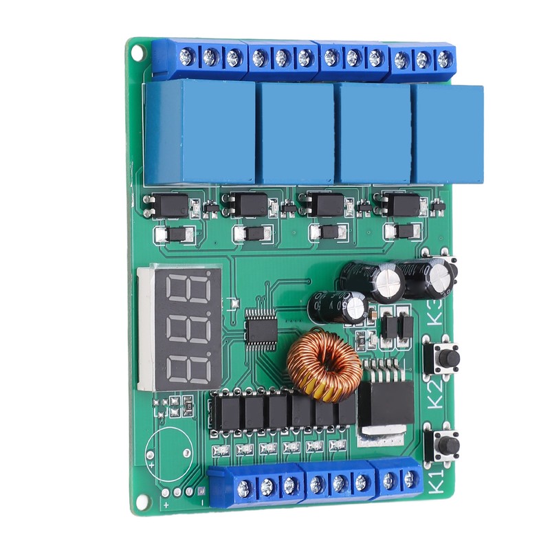 4 Way Relay Module Programmable Reversible Relay Control Module with