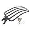 Black Tubular Solo Fender Rack Luggage Storage Rack for Indian