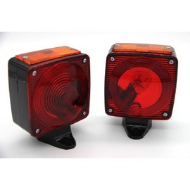 Legion Parts Store Turn Signal Light Compatible with Chevy GMC C70 B60 Kodiak TopKick Black Medium Duty Set LH/RH