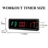 BTBSIGN LED Interval Timer Count Down/Up Clock Stopwatch with Remote