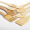 DEAYOU 16 PCS Bamboo Wood Spoons Set, Cooking Utensils for