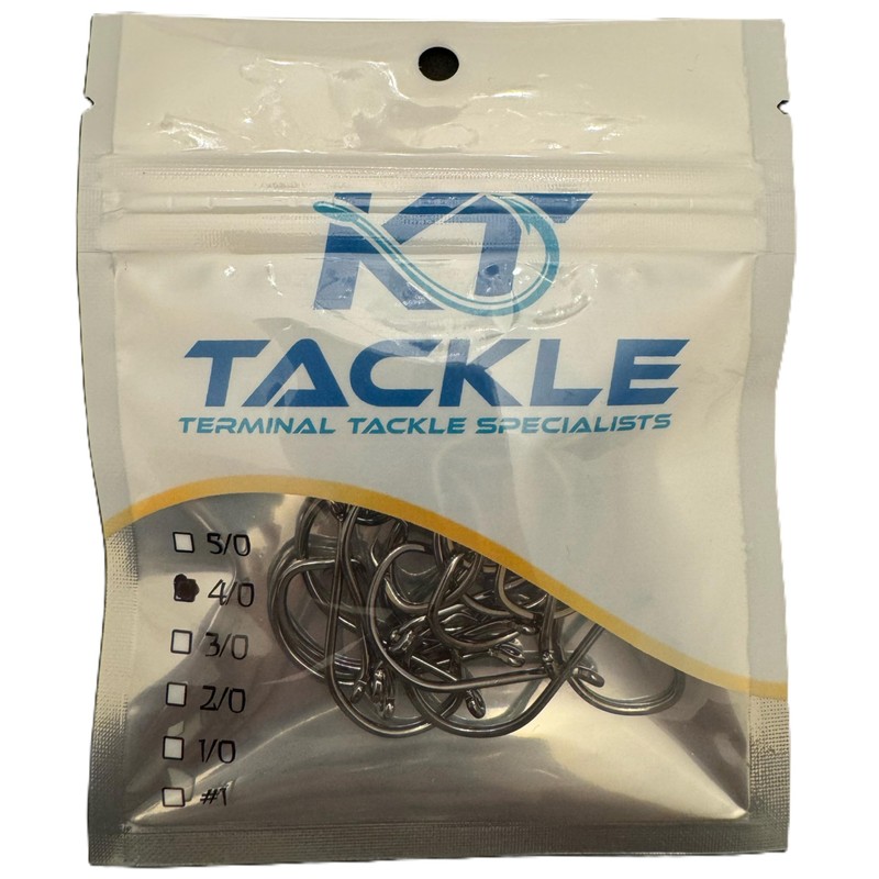Sea Fishing Circle Hooks 5 sizes 5/0, 4/0, 3/0, 2/0,