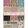 QUILTING TREASURES "THIMBLE PLEASURES" QT 24161P SEWING MACHINES SILHOUETTES FABRIC