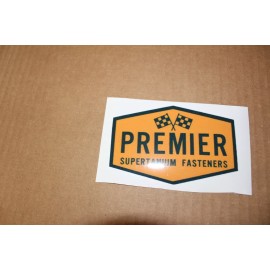 premier supertanium fasteners indy 500 usac cart orange not original. tool box s