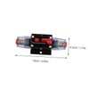 PACKOVE 12v Manual Reset Car Audio Fuse Inline Breaker Rv