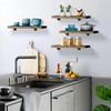 Floating Shelf Brackets 8 inch, Heavy Duty Wall Shelf Brackets