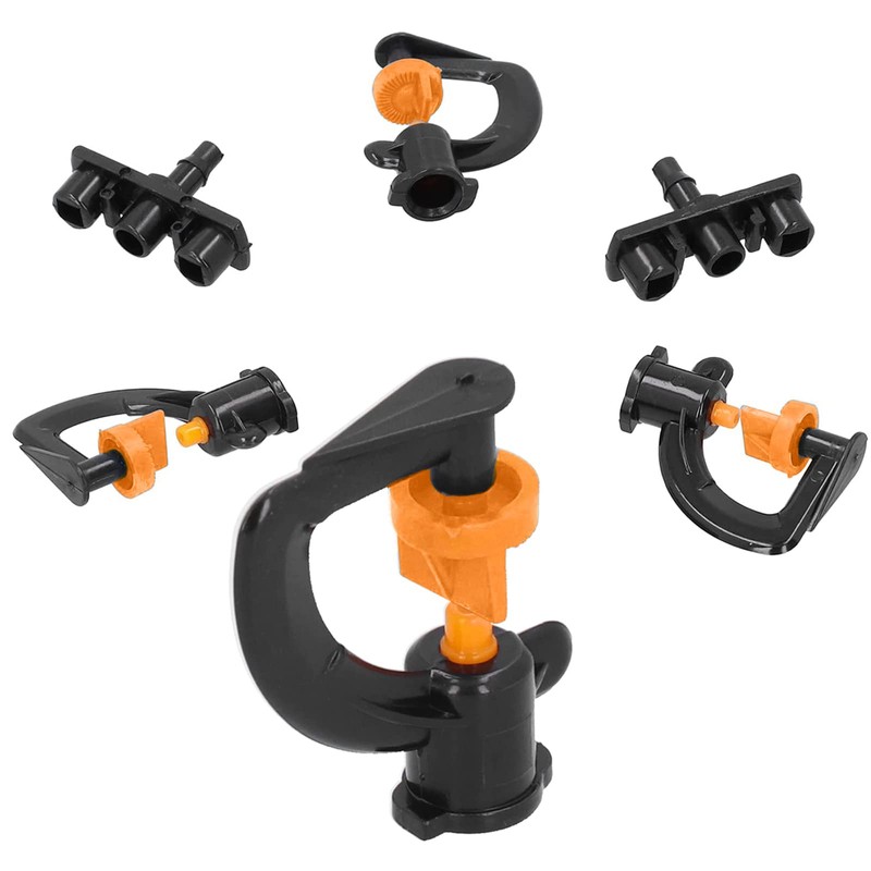 Sprinkler Heads Nozzles Garden Irrigation Sprinkler Rotating Refraction Adjustable Micro