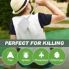 Fly Swatter Plastic Fly Swat 3PCS Manual Flyswatter Long Handle