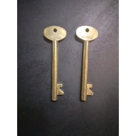 Unbranded Durable USA-Made Traffic Signal Cabinet Keys (Set of 2)