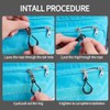 10pcs/Pack U Shape Color Zipper Pulls Fits/Zipper Fixer for Apparel