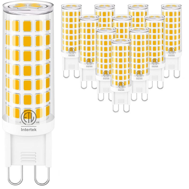 hansang 10 Pack G9 LED Bulb 3000K Warm White, T4