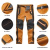 TBMPOY Men's Winter Stretch Hiking Pants Quick Dry Breathable Climbing