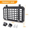 Rear Window Storage Table Molle Panel Flank Kit Rear Foldable