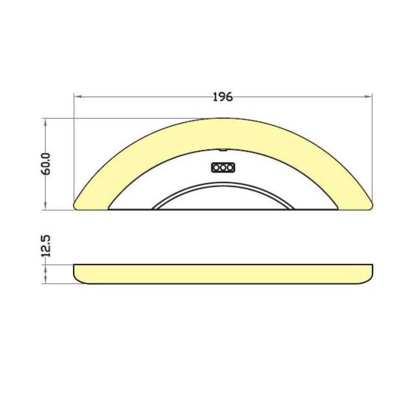 LED Kitchen Light Sensor Set Under-Unit Light Kitchen Lamp Under-Unit