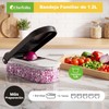 CHEFOLLA Cortador de Verduras, Picador de Verduras Multifunción 10 en