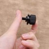 Motorcycle Seat Mounting Bolts Black Aluminum CNC Machined 6mm Thread