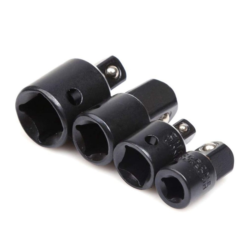 Gasea 4pcs Cr-v Impact Socket Adapter and Reducer Set for