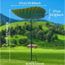 2-in-1 Bird Bath & Feeding Station, Standing Garden Bird Bath with 83 cm Stand, Frost-Proof Bird Bath, Garden Standing, Feeder for Birds, Bird Bath, Winterproof